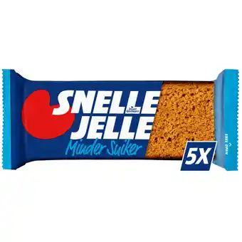 Dekamarkt Snelle Jelle Ontbijtkoek minder suiker 5 stuks aanbieding