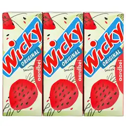 Dekamarkt Wicky Aardbei 6x20 cl aanbieding