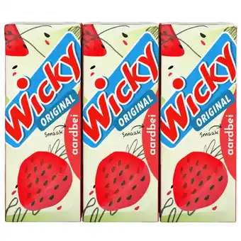 Dekamarkt Wicky Aardbei 6x20 cl aanbieding