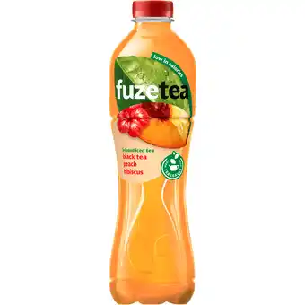 Dekamarkt Fuze tea Ice tea peach hibiscus aanbieding