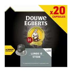 Dekamarkt Douwe Egberts Koffiecups lungo extra intens 10 aanbieding
