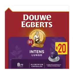 Dekamarkt Douwe Egberts Lungo Intens koffiecups voordeelpak aanbieding