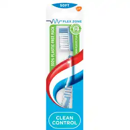 Dekamarkt Aquafresh Tandenborstel clean control soft aanbieding