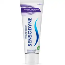 Dekamarkt Sensodyne Tandpasta tandvlees bescherming aanbieding