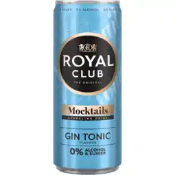 Dekamarkt Royal Club Gin tonic 0% aanbieding