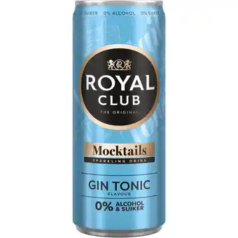 Dekamarkt Royal Club Gin tonic 0% aanbieding