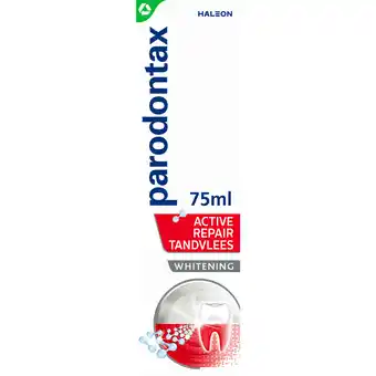 Dekamarkt Parodontax Tandpasta active repair whitening aanbieding
