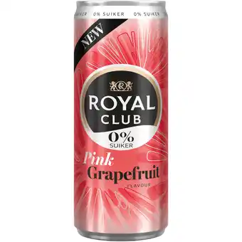 Dekamarkt Royal Club Pink grapefruit 0% los blik aanbieding