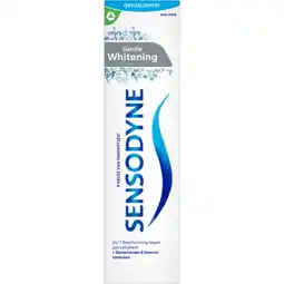 Dekamarkt Sensodyne Tandpasta gentle whitening aanbieding