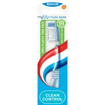 Dekamarkt Aquafresh Tandenborstel clean control medium aanbieding