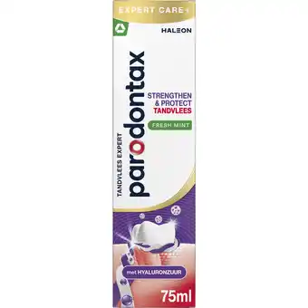 Dekamarkt Parodontax Tandpasta gum strength&protect freshmint aanbieding