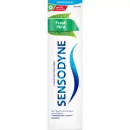 Dekamarkt Sensodyne Tandpasta fresh mint aanbieding