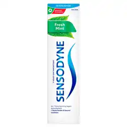Dekamarkt Sensodyne Tandpasta fresh mint aanbieding