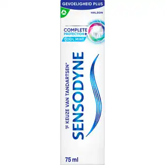 Dekamarkt Sensodyne Tandpasta compl. protect. cool mint aanbieding