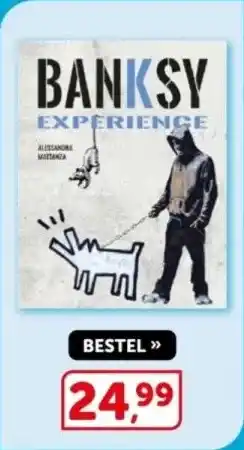 Boekenvoordeel BANKSY EXPERIENCE aanbieding