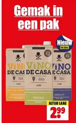 Dirk Gemak in een pak aanbieding