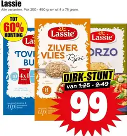 Dirk Lassie aanbieding