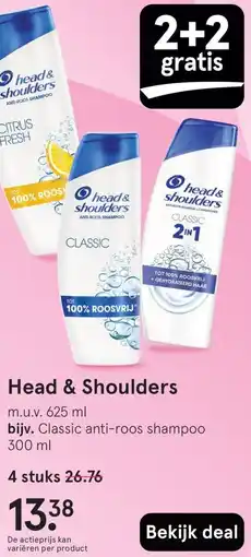 Etos Head & Shoulders aanbieding