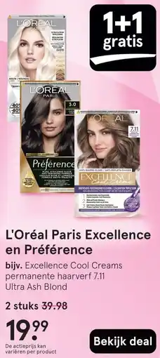 Etos L'Oréal Paris Excellence en Préférence aanbieding