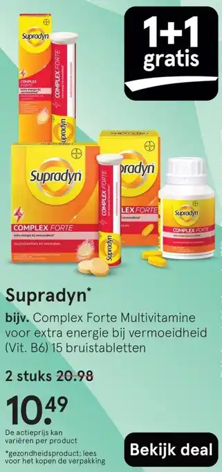 Etos Supradyn aanbieding