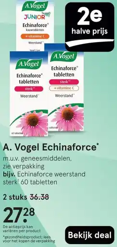 Etos A. Vogel Echinaforce aanbieding