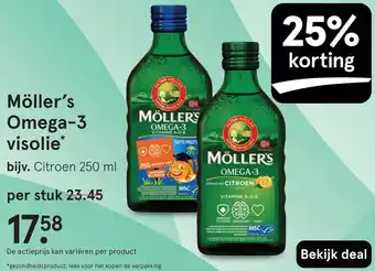 Etos Möller's Omega-3 visolie aanbieding