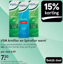 Etos VSM Arniflor en Spiroflor warm aanbieding