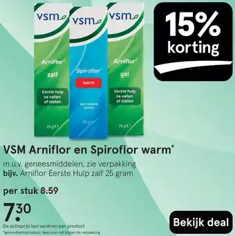 Etos VSM Arniflor en Spiroflor warm aanbieding