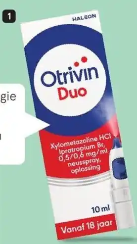 Etos Otrivin Duo Xylometazoline HCI Ipratropium Br, 0.5/0.6 mg/ml neusspray aanbieding