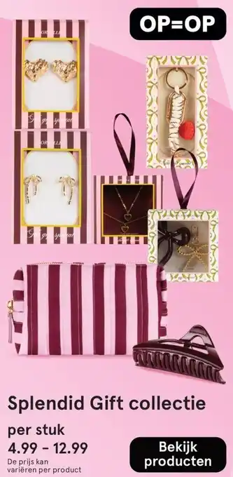 Etos Splendid Gift collectie aanbieding