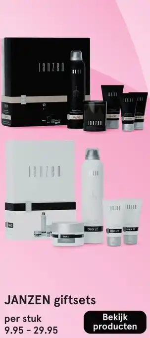 Etos JANZEN giftsets aanbieding