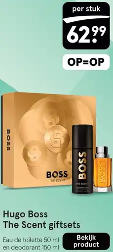 Etos Hugo Boss The Scent giftsets aanbieding