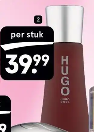 Etos Hugo Boss Deep Red aanbieding