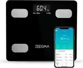 Bol.com Zeegma Gewit - SMART Personenweegschaal - 15 parameters - 200kg - LCD - APP aanbieding