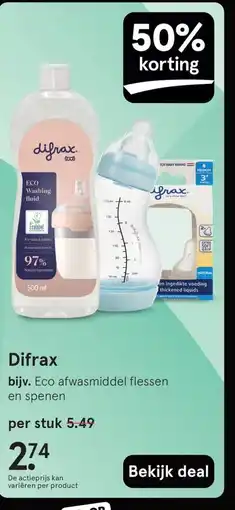 Etos Difrax aanbieding