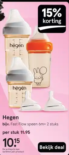 Etos Hegen aanbieding