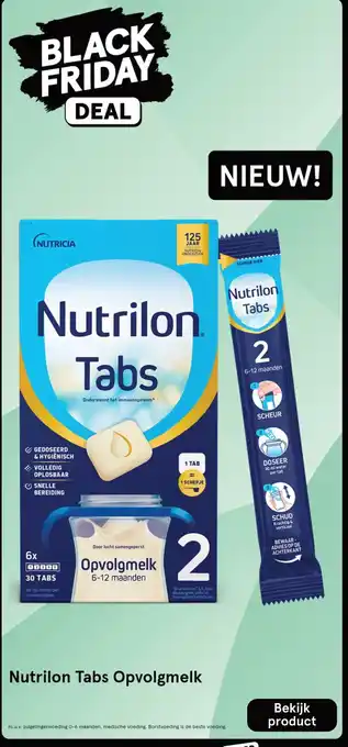 Etos Nutrilon Tabs Opvolgmelk aanbieding