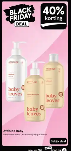 Etos Attitude Baby aanbieding