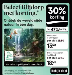 Etos Beleef Blijdorp aanbieding