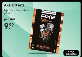Etos Axe giftsets aanbieding