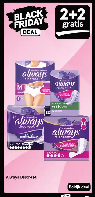 Etos Always Discreet aanbieding