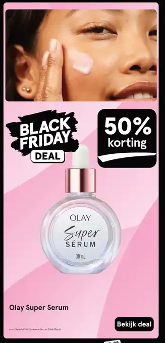 Etos Olay Super Serum aanbieding