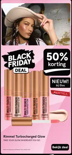 Etos Rimmel Turbocharged Glow aanbieding