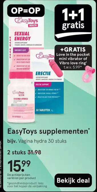 Etos Easy To Love in the pocket aanbieding