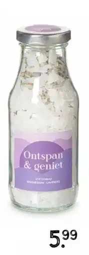 Xenos Kruidenmix voor voetenbad magnesium & lavendel aanbieding