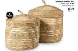 Xenos Opbergmand streep aanbieding