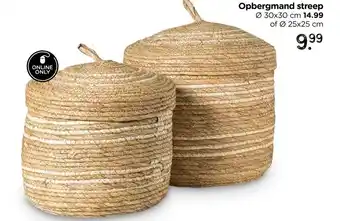 Xenos Opbergmand streep aanbieding