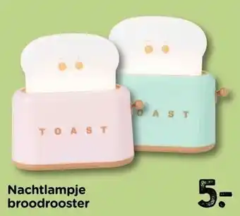 Xenos Nachtlampje broodrooster aanbieding