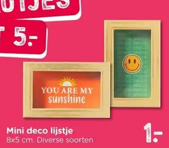 Xenos Mini deco lijstje aanbieding