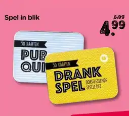 Xenos Spel in blik aanbieding